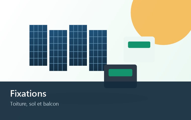 Fixations panneaux solaires