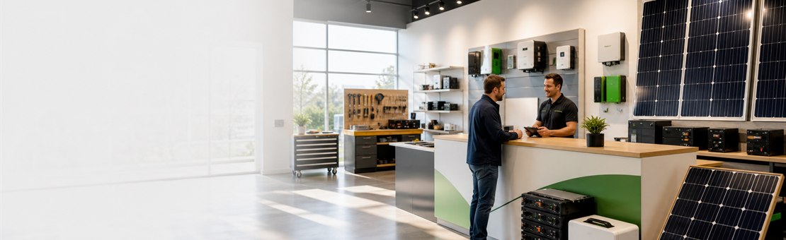 Conseil et service apres vente en magasin pour equipement solaire